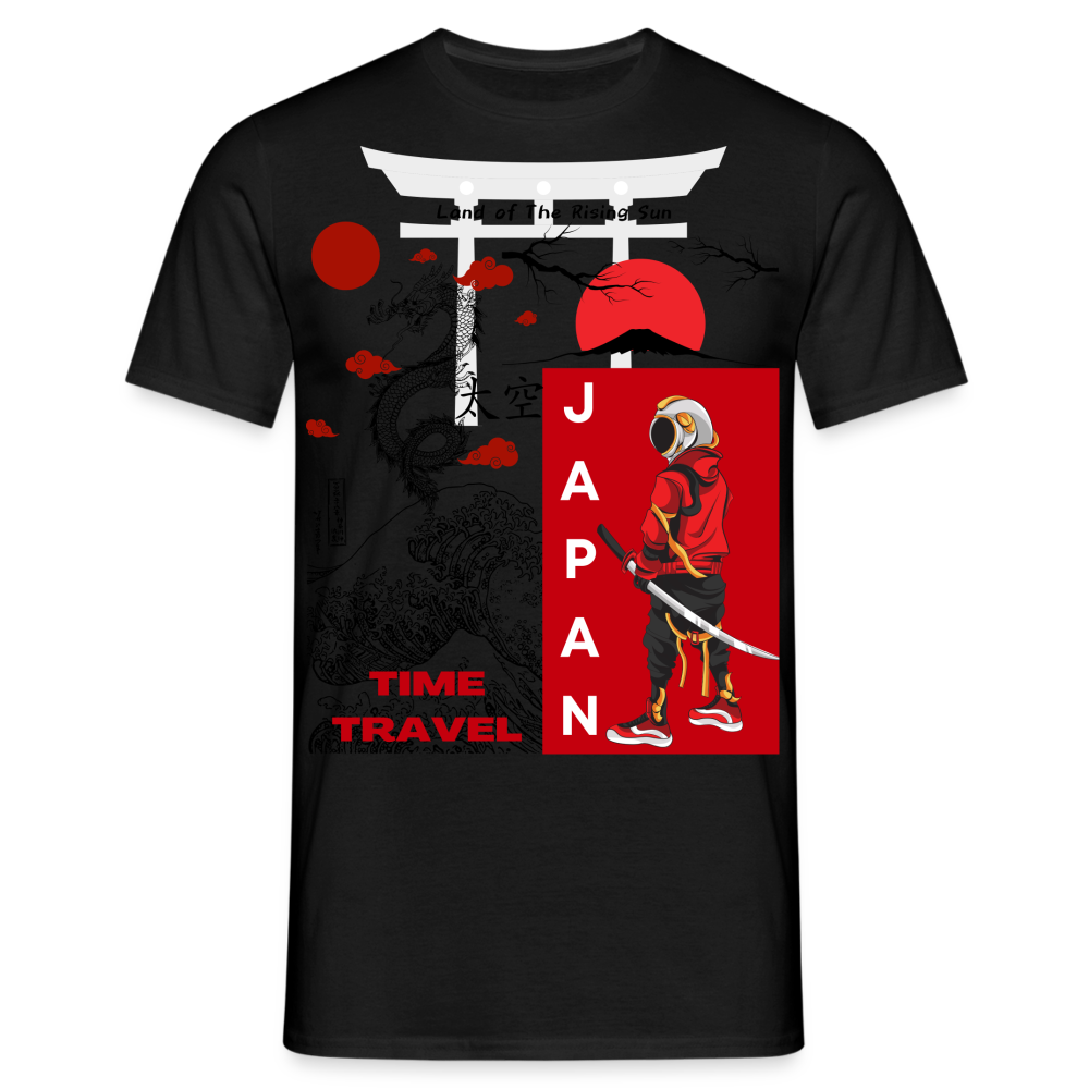 Männer T-Shirt - Schwarz