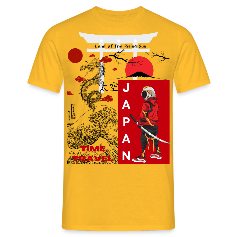 Männer T-Shirt - Gelb